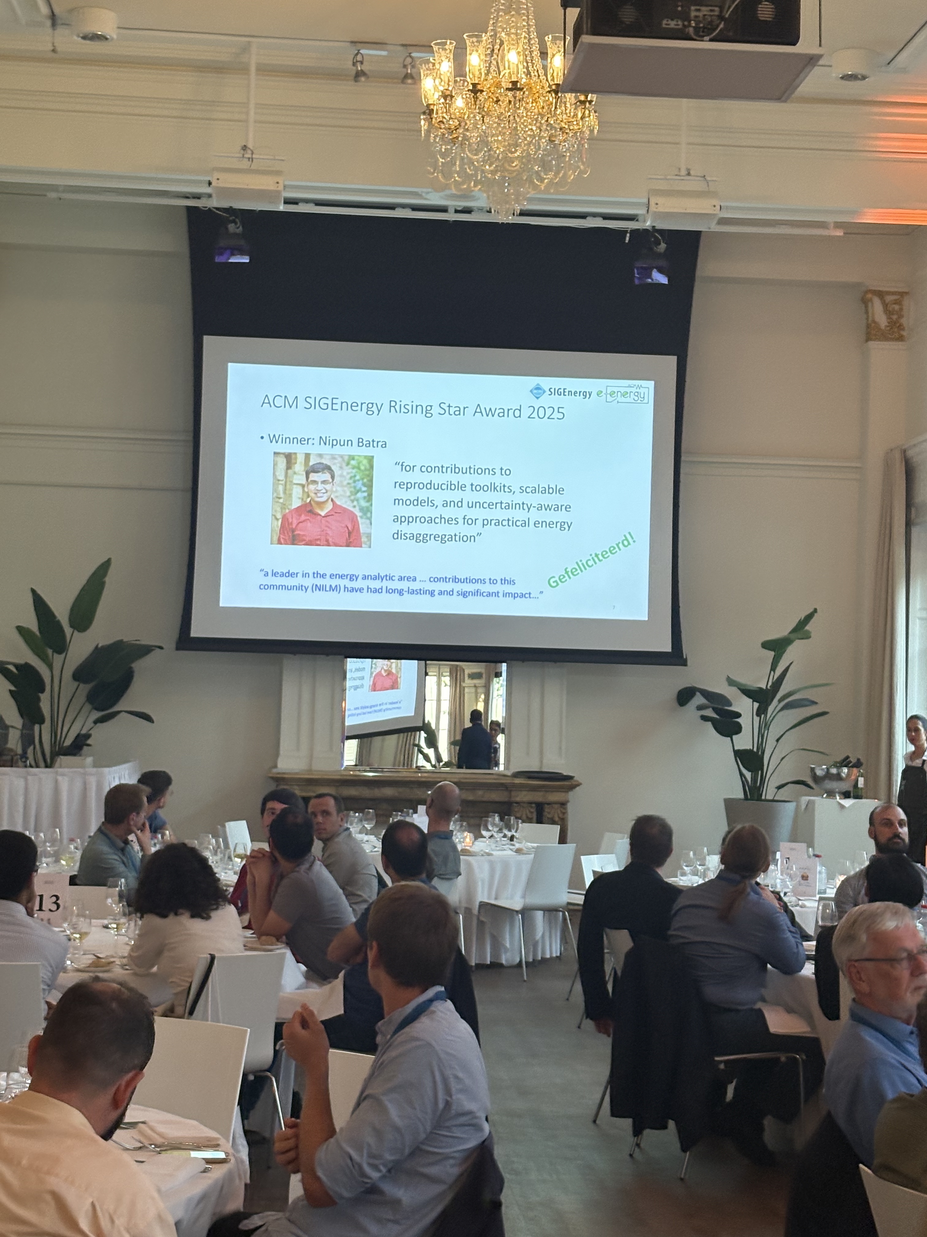 SIGEnergy Award Announcement